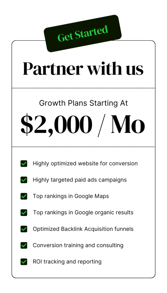 Get Started Growth Plan Pricing