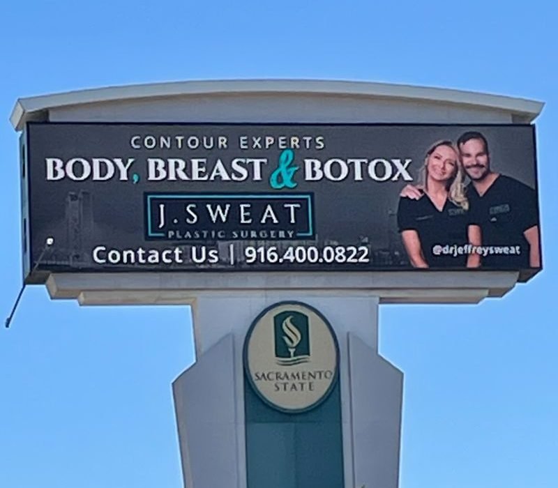 plastic surgery center billboard (OOH ads)